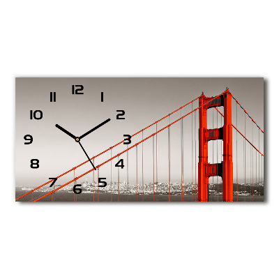 Reloj rectangular Puente de san francisco