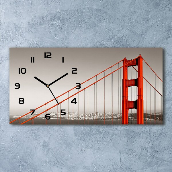 Reloj rectangular Puente de san francisco