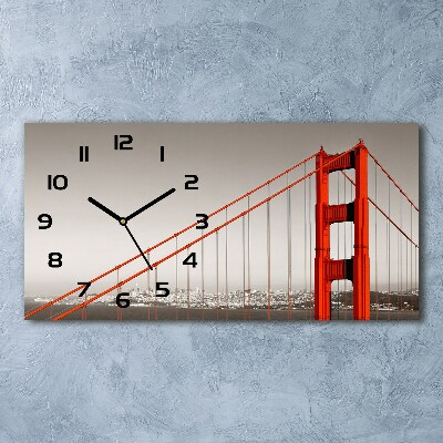 Reloj rectangular Puente de san francisco