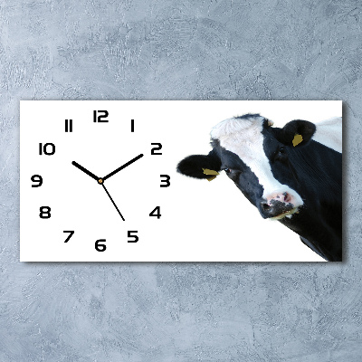Reloj rectangular Vaca