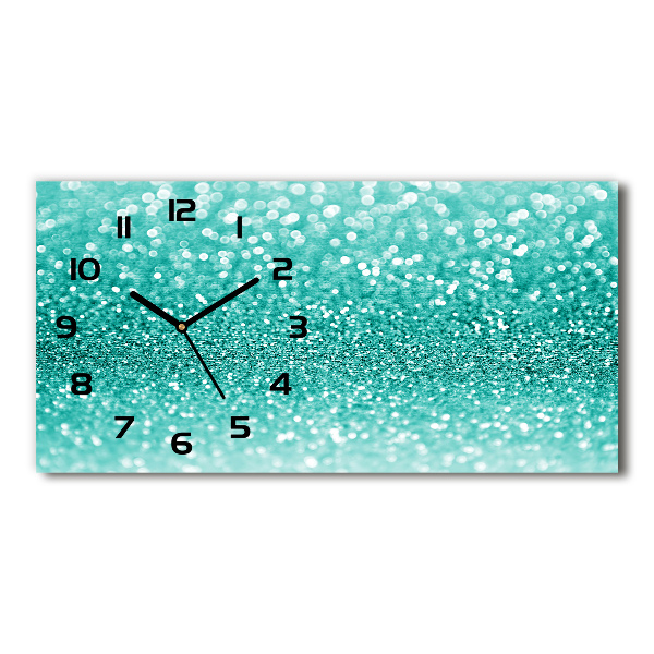Reloj de cristal horizontal Perifollos