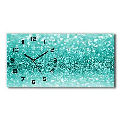 Reloj de cristal horizontal Perifollos