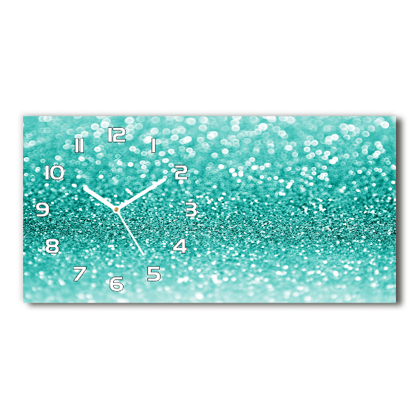 Reloj de cristal horizontal Perifollos