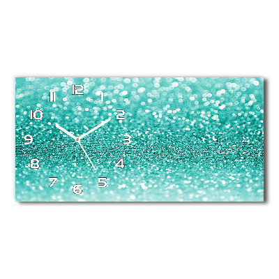 Reloj de cristal horizontal Perifollos