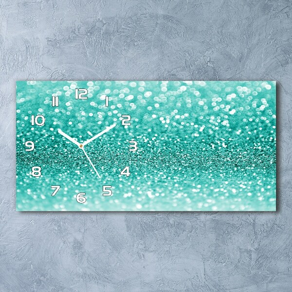 Reloj de cristal horizontal Perifollos