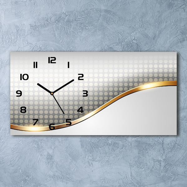 Reloj rectangular Fondo abstracto