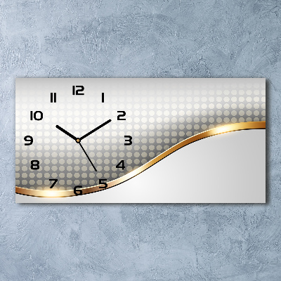 Reloj rectangular Fondo abstracto