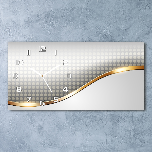 Reloj rectangular Fondo abstracto