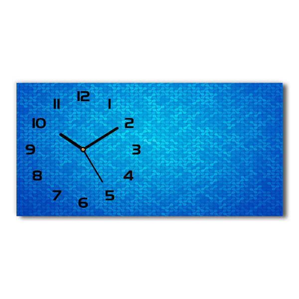Reloj horizontal Fondo abstracto