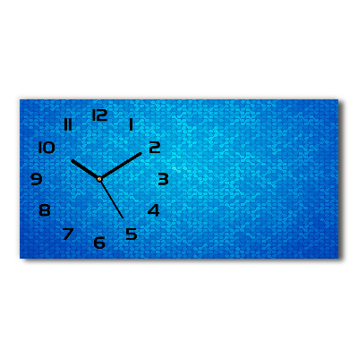 Reloj horizontal Fondo abstracto