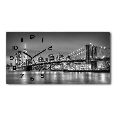 Reloj rectangular Puente de brooklyn