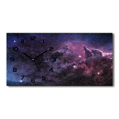 Reloj de cristal horizontal Nebulosa