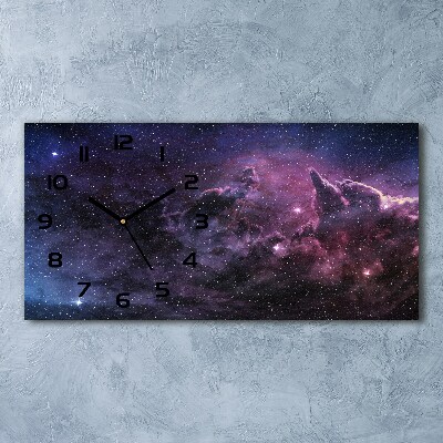 Reloj de cristal horizontal Nebulosa