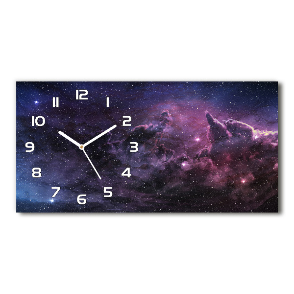 Reloj de cristal horizontal Nebulosa