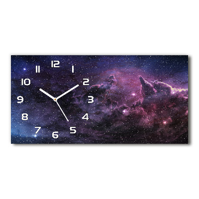 Reloj de cristal horizontal Nebulosa