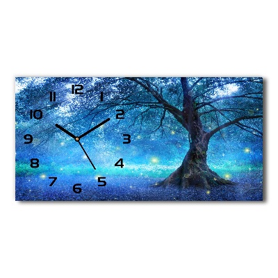 Reloj rectangular Bosque misterioso