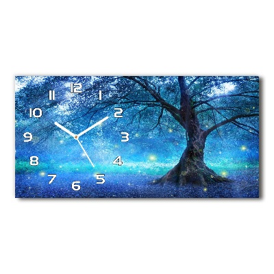 Reloj rectangular Bosque misterioso