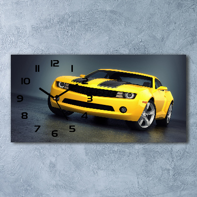 Reloj rectangular Coche deportivo