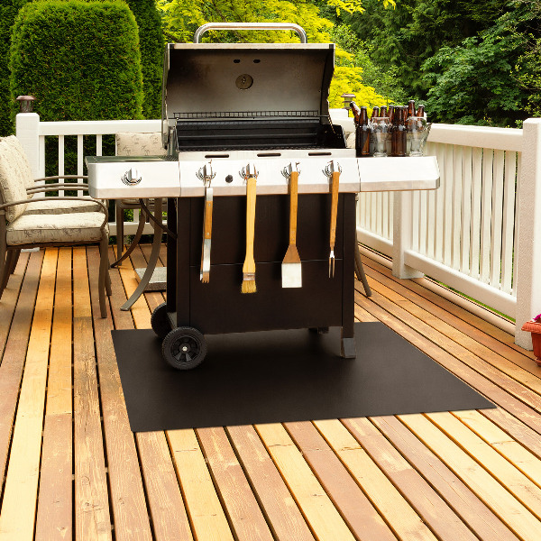Plancha acero para barbacoa En forma de rectángulo 100x70 cm