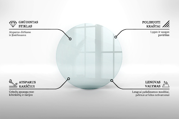 Protector suelo para estufa de leña transparente