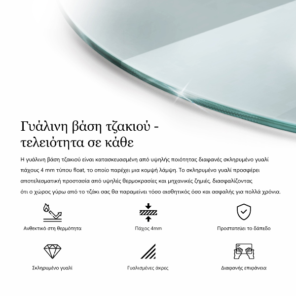 Protector suelo para estufa de leña transparente