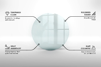 Protector suelo para estufa de leña transparente