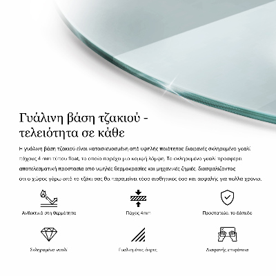 Szyba hartowana pod kominek ćwiartka transparentna