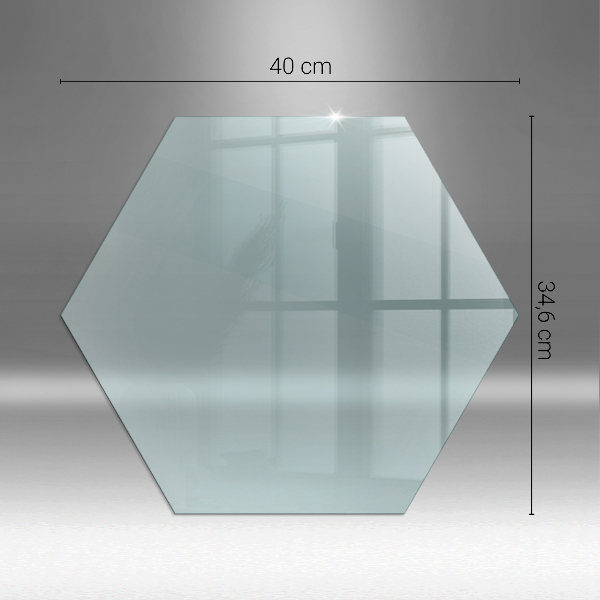 Protector de suelo para estufa hexágono transparente