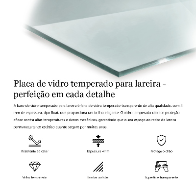 Protector de suelo para estufa hexágono transparente