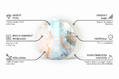 Protector de suelo para estufas Veta de la madera en sección transversal