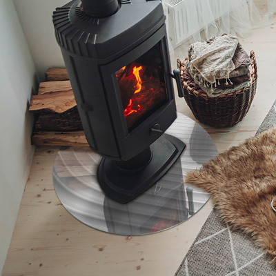Protector de suelo para estufas Ondas de líneas delicadas