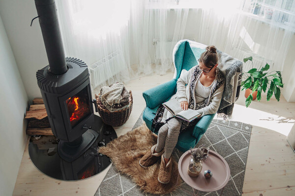 Placa de protección para estufa Nube abstracta de sólidos