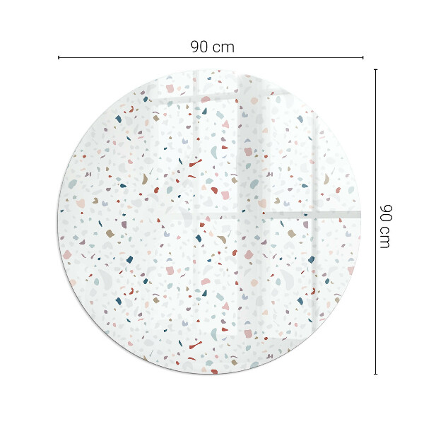 Protector de suelo para estufas Patrón con formas pequeñas