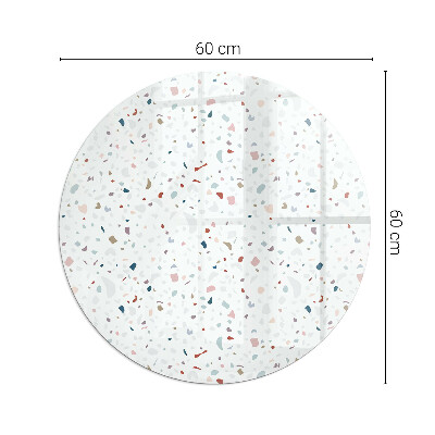 Protector de suelo para estufas Patrón con formas pequeñas