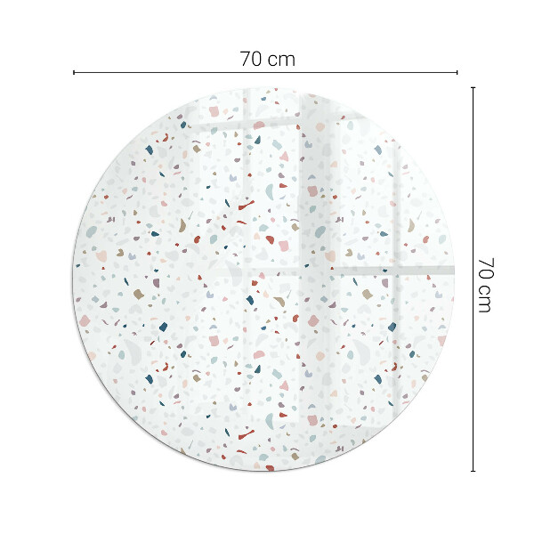 Protector de suelo para estufas Patrón con formas pequeñas
