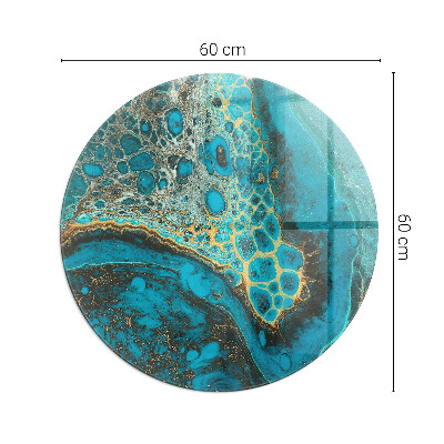 Placa de protección para estufa Patrón orgánico abstracto