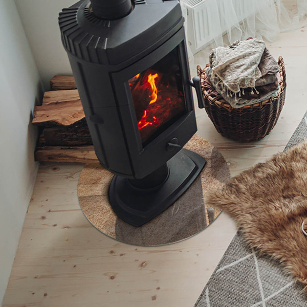 Protector de suelo para estufas Textura de piedra natural