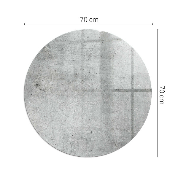 Placa de protección para estufa Textura de hormigón crudo
