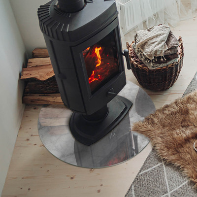 Placa de protección para estufa Patrón de estructura de mármol