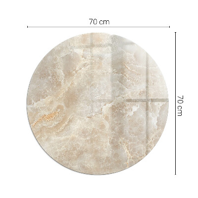 Protector de suelo para estufas Patrón de piedra natural