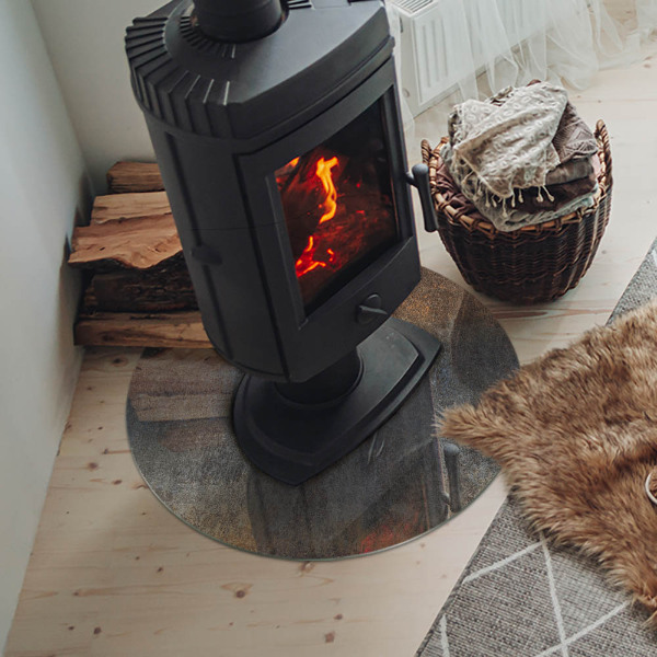 Szyba pod kominek Abstrakcyjny teksturowy wzór