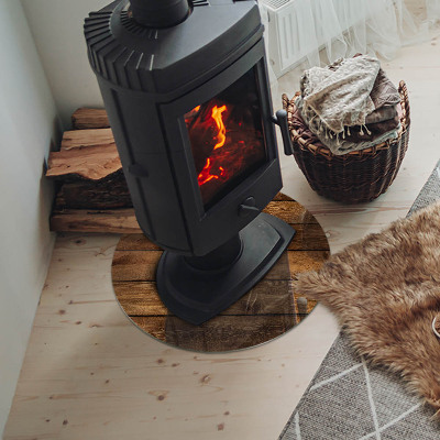 Placa de protección para estufa Tabla de madera con veta