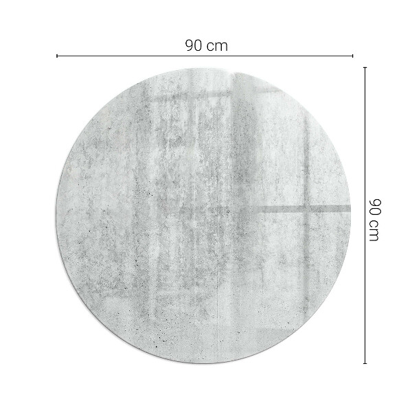 Placa de protección para estufa Textura de hormigón crudo