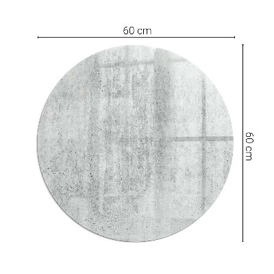 Placa de protección para estufa Textura de hormigón crudo