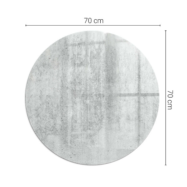 Placa de protección para estufa Textura de hormigón crudo