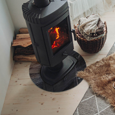 Protector de suelo para estufas Textura de la superficie de la piedra