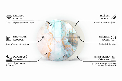 Protector de suelo para estufas Textura de la superficie de la piedra
