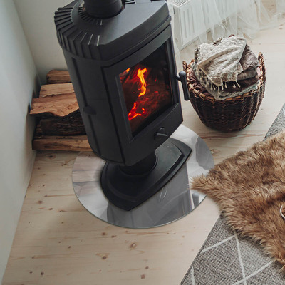 Placa de protección para estufa Patrón geométrico abstracto