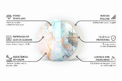 Protector de suelo para estufas Patrón geométrico 3D