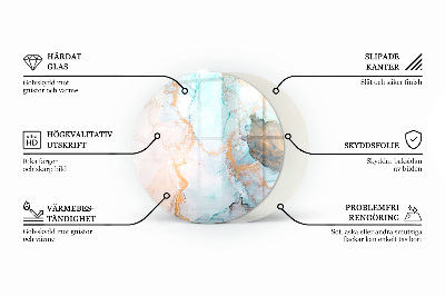 Protector de suelo para estufas Patrón geométrico 3D